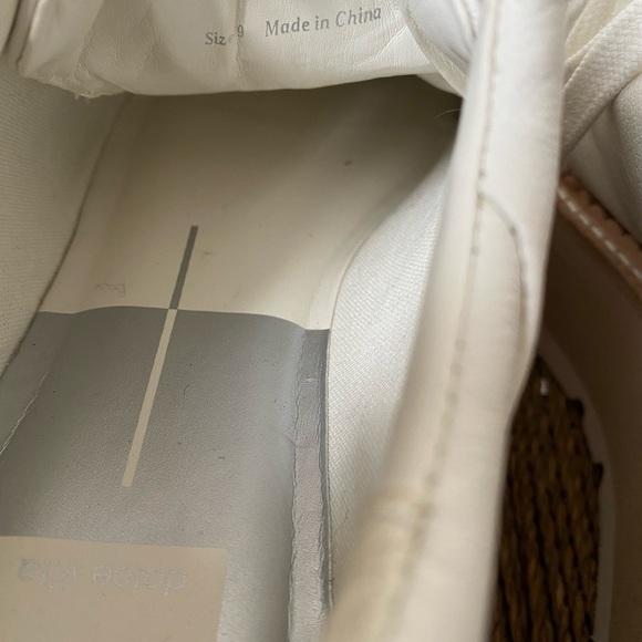 Dolce Vita Toyah Sneakers Women’s 9 Shoes White Leather Platform - Picture 12 of 13